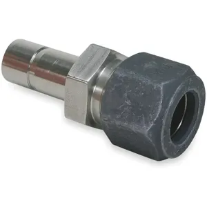 PARKER 8-6 TRBZ-SS Compression Fitting, Single Ferrule Compression, 1/2 Inch Size, SS | AD7ABN 4CWX5 / 8-6 TRBZ-SS-GR