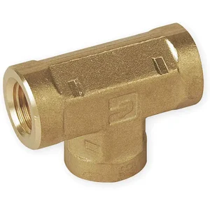 PARKER 8-8-8 FT-B Female Tee Brass 1/2 Inch Fnpt | AA9HUA 1DGK8