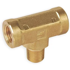 PARKER 8-8-8 MBT-B Male Branch Tee Brass 1/2 Inch Mnpt | AA9HUV 1DGN8