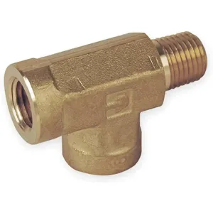 PARKER 6-6-6 ST-B Street Tee Brass 3/8 Inch Npt | AA9HUJ 1DGL7