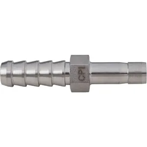 PARKER 4-4 B2HT2-SS Barbed Hose Fitting Stainless Steel Barb x Cpi 1/4 Inch | AF7GRG 20YY93