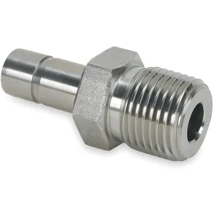 PARKER 8MA4N-316 Compression Fitting, Two Ferrule Compression, 1/2 Inch Size, SS | AF7GQT 20YY80