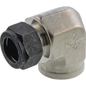 PARKER 6-6 DBZ-SS Compression Fitting, Single Ferrule Compression, 3/8 Inch Size, SS | AE7FFW 5XPC1