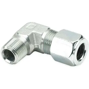 PARKER 6 CBU-SS Tube Fitting, 90 Deg Elbow, 3/8 Inch Outside Diameter, SS | AA9HGT 1DDB7