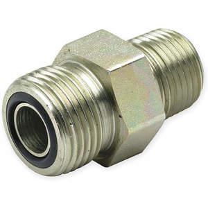 PARKER 16-12 FLO-S Connector Zinc Plated Steel M x Orfs 1in | AB4DRV 1XCE9