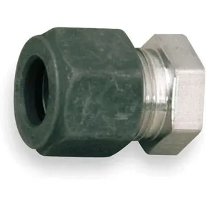 PARKER 6 PNBZ-SS Compression Fitting, Single Ferrule Compression, 3/8 Inch Size, SS | AB2ZTE 1PZL7