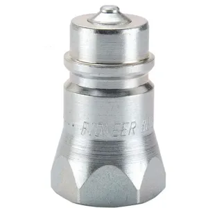 PARKER 8010-4P Nipple, 1/2 Inch Size, Steel | AC4XUC 31A949