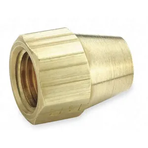 PARKER 41FS-4 Short Nut, 1/4 Inch Outside Diameter, Brass | AC2YHH 2P151