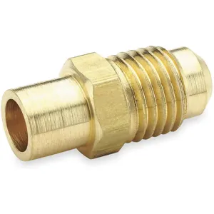 PARKER 43F-10-10 Adapter, 5/8 Inch Outside Diameter, Brass | AB3TXV 1VDU9