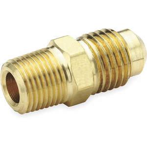 PARKER 48F-6-2 Male Connector, 3/8 Inch Outside Diameter, Brass | AB3TYX 1VDX7
