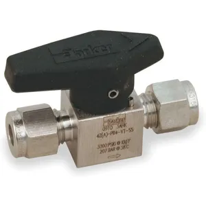 PARKER 8A-PR6-VT-SS Ball Valve, 1/2 Inch Size, SS | AB3AVQ 1RBB9