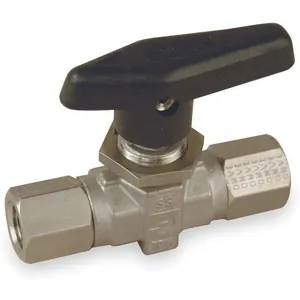 PARKER 6F-B8LJ2-SSP Ball Valve, 3/8 Inch Size, SS | AC2JCC 2KLA6