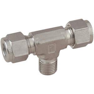 PARKER 4MBT4N-316 Compression Fitting, Two Ferrule Compression, 1/4 Inch Size, SS | AE7FGA 5XPD2