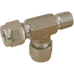 PARKER 4MRT4N-316 Compression Fitting, Two Ferrule Compression, 1/4 Inch Size, SS | AE7FGF 5XPE0