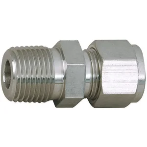 PARKER 4MTC8N-316 Compression Fitting, Two Ferrule Compression, 1/4 Inch Size, SS | AF7GNU 20YY33