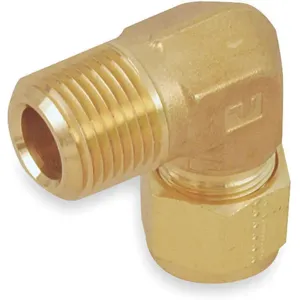 PARKER 6-6 CBZ-B Compression Fitting, Single Ferrule Compression, 3/8 Inch Size, Brass | AB2ZWF 1PZX6