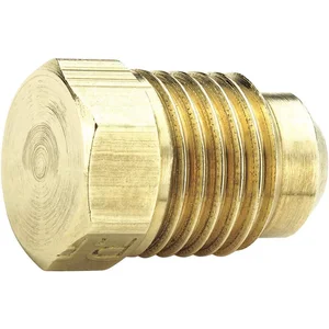 PARKER 639F-8 Plug, 1/2 Inch Outside Diameter, Brass | AC2YJH 2P176