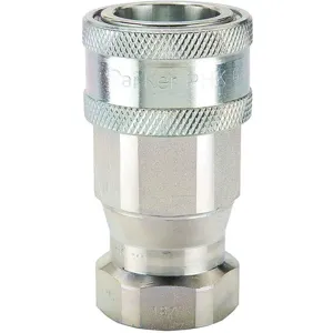 PARKER 6608-12-10 Hydraulic Quick Coupling, 1/2 Inch ORB, Interchange, Steel | AC4XMY 31A829