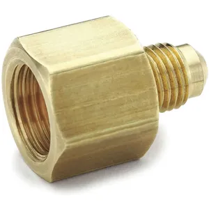 PARKER 661FHD-8-6 Extruded Reducer, 1/2 Inch Outside Diameter, Brass | AA8GJT 18E812