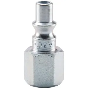 PARKER A3C Nipple, 1/4 Inch Body Size, 1/4-18 Inch Thread Size, Steel | AC4VTW 30N172