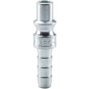 PARKER A8C Nipple, 1/4 Inch Size, Hose barb, Air Hose, Steel | AC4VTX 30N173
