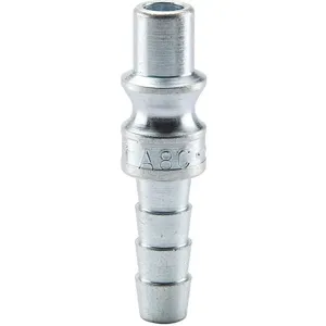 PARKER A8C Nipple, 1/4 Inch Size, Hose barb, Air Hose, Steel | AC4VTX 30N173