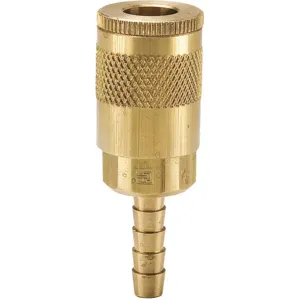 PARKER B10-3B Quick Coupling, 1/4 Inch Hose barb, Brass | AC4WCA 30N362