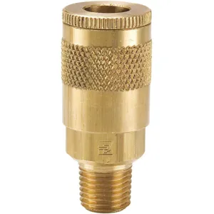 PARKER B16 Quick Coupling, 1/2 Inch Thread Size, Brass | AC4WCM 30N373