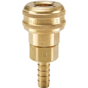 PARKER B38-8B Quick Coupler, 3/4 Inch Size, 300 Psi, Brass | AC4VVV 30N218