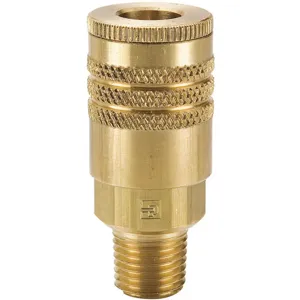 PARKER B52E Quick Coupling, Brass, 300 Psi, NPTF | AC4VTR 30N168