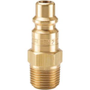 PARKER BH2F Quick Coupler, 1/2 Inch Body Size, 1/2 -14 Inch Thread Size, Brass | AC4VYF 30N274