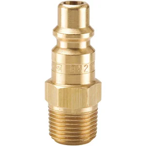 PARKER BH2C Quick Coupler, 1/4 Inch Body Size, 1/4-18 Inch Thread Size, Brass | AC4VYE 30N273