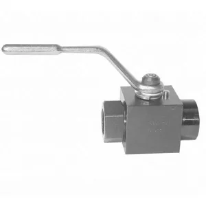 PARKER BVHP16NSS1N Ball Valve, Steel, Female - Female | AE9ZEZ 6PAA5