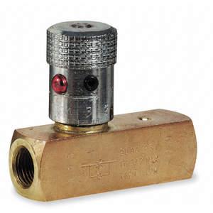 PARKER F600S In-line Flow Control Valve, 3/8 Inch SIze | AA8TLW 1A042