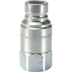 PARKER FEM-252-4FP Nipple, 1/4 Inch Size, Steel | AC4XMD 31A811