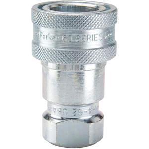 PARKER H1-62-T4 Quick Coupling, 1/8 Inch ORB, Multi-Purpose, Steel | AC4XNY 31A852