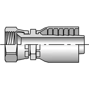 PARKER 10671-32-32 Hydraulic Hose Fitting Straight, 2 Inch Internal Diameter, Steel | AF9ARU 29TK07