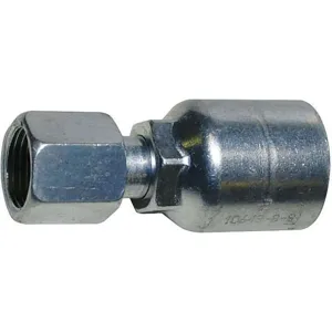 PARKER 10643-20-20 Hydraulic Hose Fitting Straight, 1 Inch Internal Diameter, Steel | AB6DTM 21A768