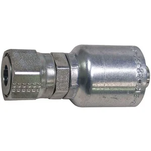 PARKER 1JS43-8-8 Hydraulic Hose Fitting Straight, 1/2 Inch Internal Diameter, Steel | AB6DWD 21A830