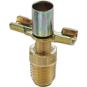 PARKER DC606-4 Drain Cock, 1/4 Inch Thread Size, Brass | AF7LHC 21VL76