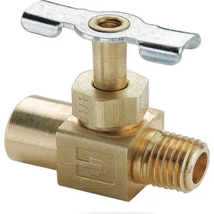 PARKER NV108P-2 Needle Valve, Brass, Female Pipe, In Line | AF7LGR 21VL62