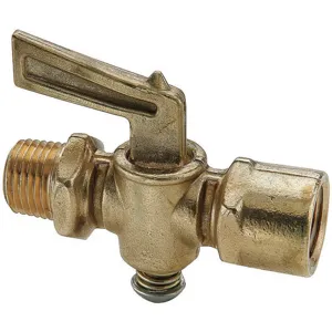 PARKER V402P-4-4 Ground Plug Shutoff Cock, 1/4 Inch Thread Size, 30 psi | AG9RCU 21VL68