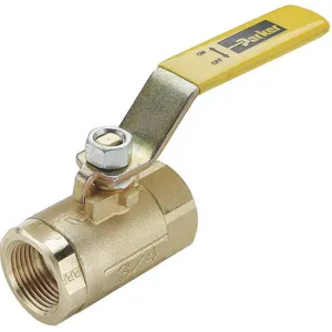 PARKER XV500P-12 Brass Ball Valve Inline Fnpt 3/4 In | AB4ZCR 20K875