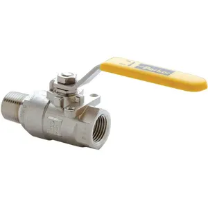 PARKER XVP501SS-8 Stainless Steel Ball Valve Fnpt x Mnpt 1/2 In | AB4ZEN 20K937