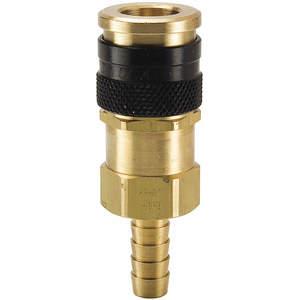 PARKER HF-371-8HB Quick Coupler, 3/8 Inch Size, 300 Psi, Brass | AC4VWY 30N244
