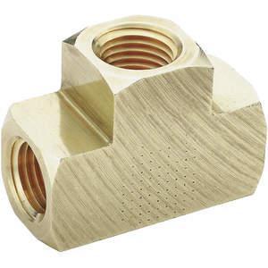 PARKER L2203P-4 Union Tee Brass 1/4 Inch | AE4HLB 5KNG2