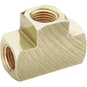 PARKER L2203P-6 Union Tee Brass 3/8 Inch | AA8PLU 19H204