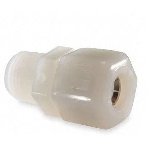 PARKER N6MC4 Compression Fitting, 3/8 Inch Outside Diameter, Nylon | AB9ZCW 2GVC6