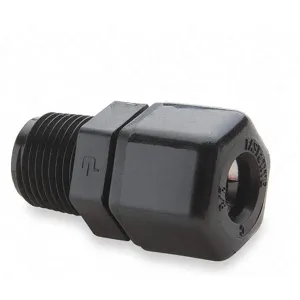 PARKER P6MC6 Compression Fitting, 3/8 Inch Outside Diameter, Polypropylene | AC4GQX 2ZTD7