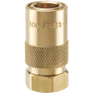 PARKER P308-01A Coupler Body 1/4-18 3/8 Inch Body Brass | AG6UDD 48C250